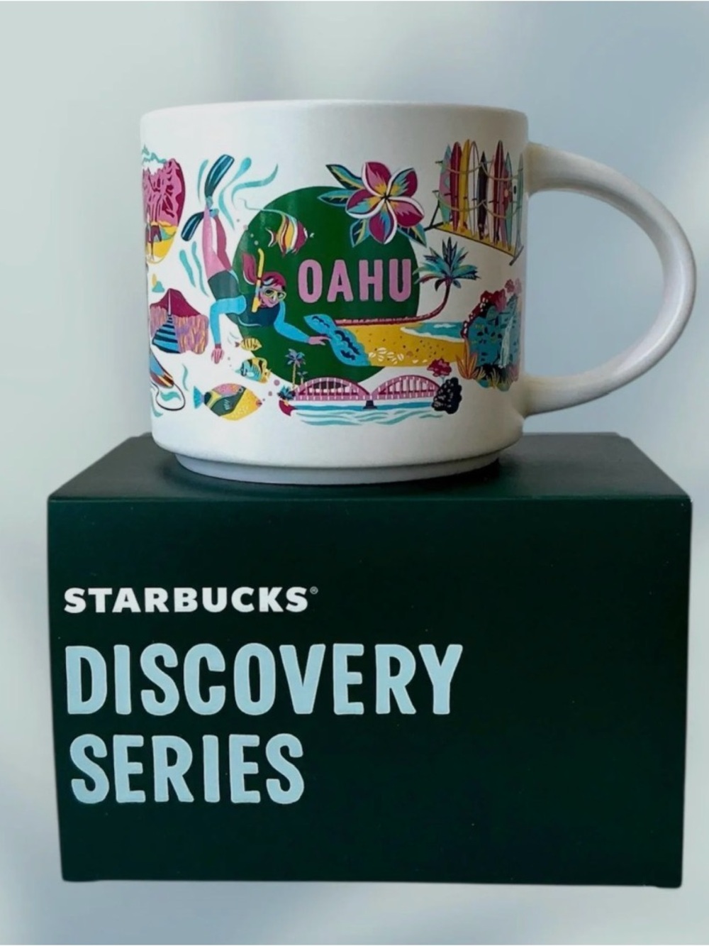 Hawaii Starbucks Discovery Series HAWAII COLLECTION Mug NEW!